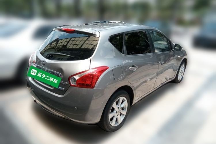 Used Nissan Tiida 2011 1.6L CVT Smart Version Rear Right 45 Deg