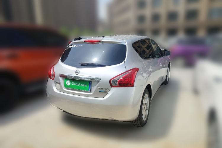 Used Nissan Tiida 2011 1.6L CVT Smart Version Rear Right 45 Deg