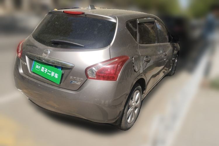 Used Nissan Tiida 2011 1.6L CVT Smart Version Rear Right 45 Deg