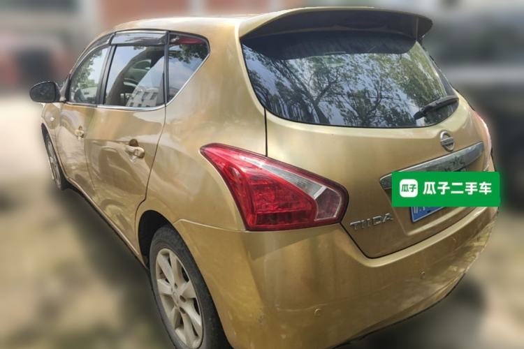 Used Nissan Tiida 2011 1.6L Manual Comfort Edition Rear Left 45 Deg