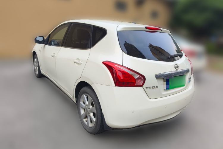 Used Nissan Tiida 2011 1.6L CVT Smart Version Rear Left 45 Deg