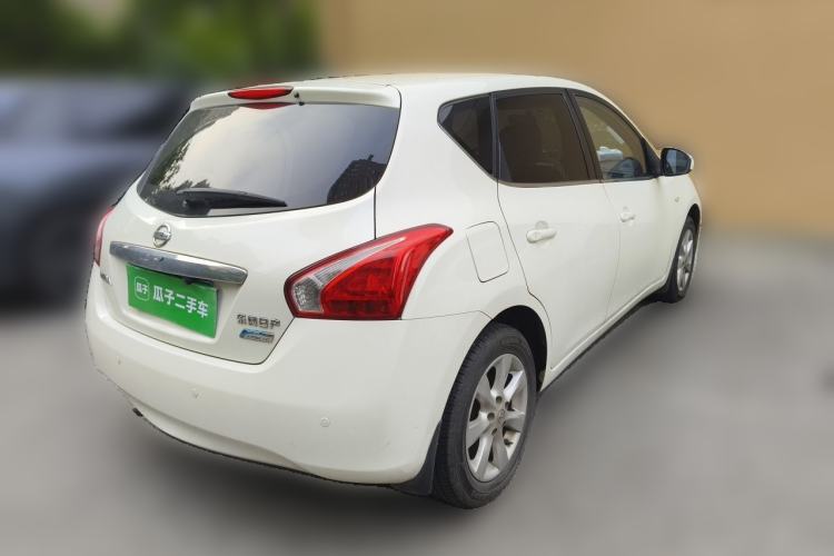 Used Nissan Tiida 2011 1.6L CVT Smart Version Rear Right 45 Deg