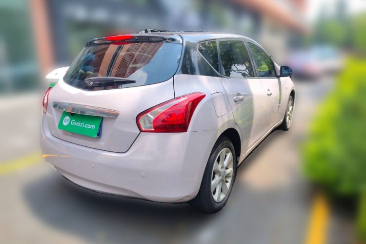 Used Nissan Tiida 2011 1.6L CVT Smart Version Rear Right 45 Deg