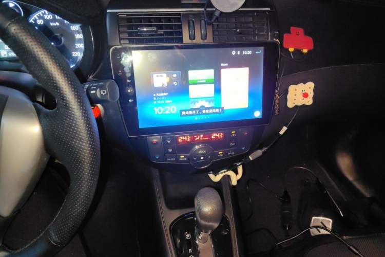 Used Nissan Tiida 2011 1.6L CVT Smart Version Audio And AC Panel