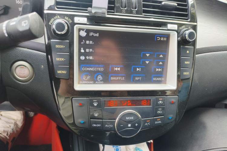 Used Nissan Tiida 2011 1.6L CVT Smart Version Audio And AC Panel