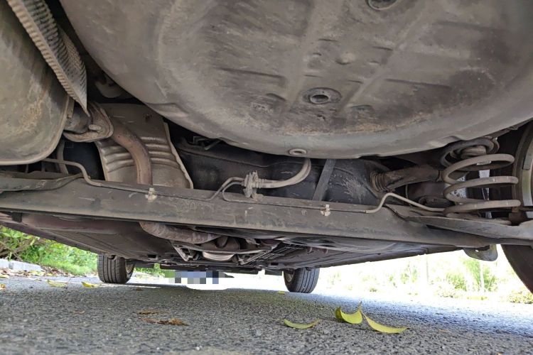 Used Nissan Tiida 2011 1.6L CVT Smart Version Chassis Rear