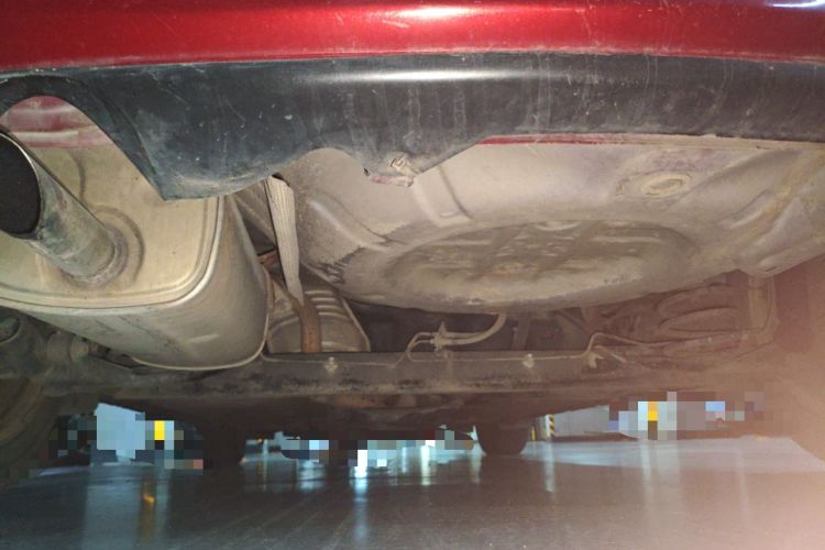 Used Nissan Tiida 2011 1.6L CVT Comfort Model Chassis Rear