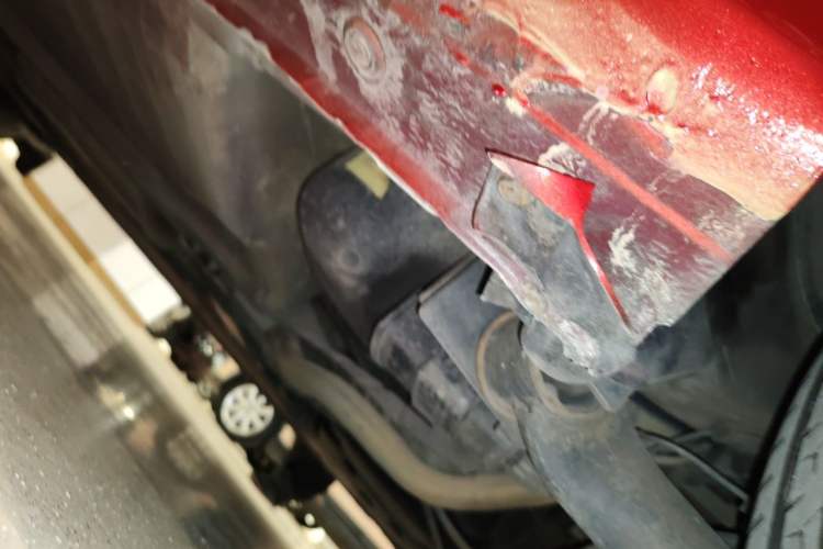 Used Nissan Tiida 2011 1.6L CVT Comfort Model Chassis Rear Left