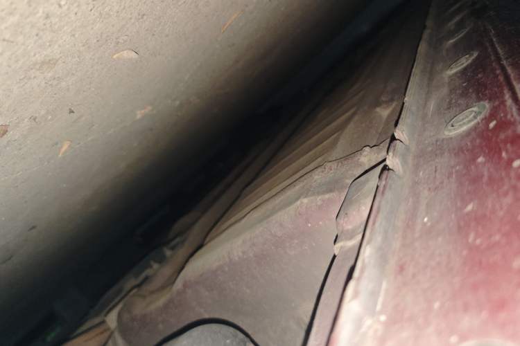 Used Nissan Tiida 2011 1.6L CVT Comfort Model Chassis Rear Left