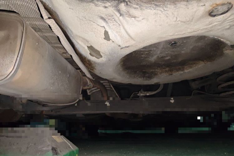 Used Nissan Tiida 2011 1.6L CVT Comfort Model Chassis Rear