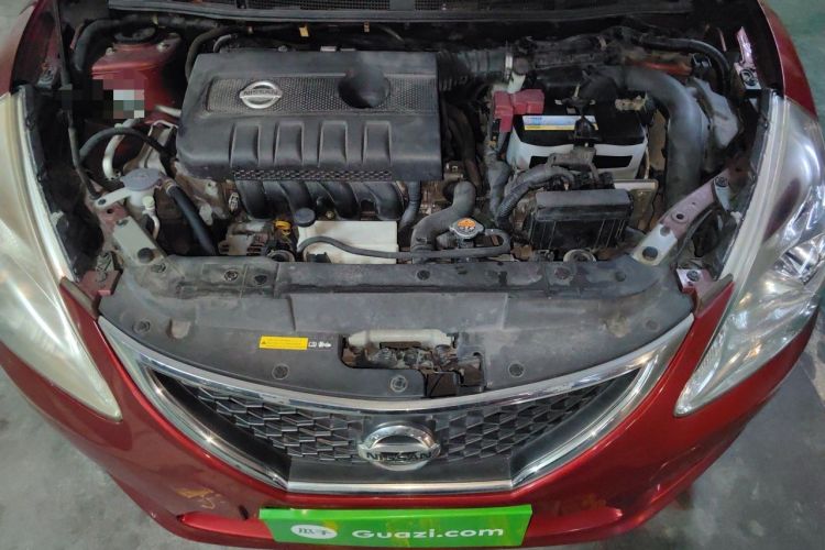 Used Nissan Tiida 2011 1.6L CVT Smart Version Engine Bay