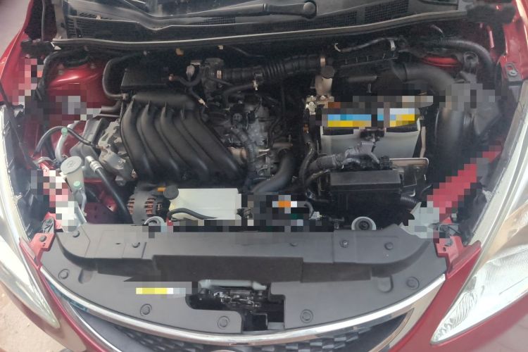 Used Nissan Tiida 2011 1.6L CVT Comfort Model Engine Bay