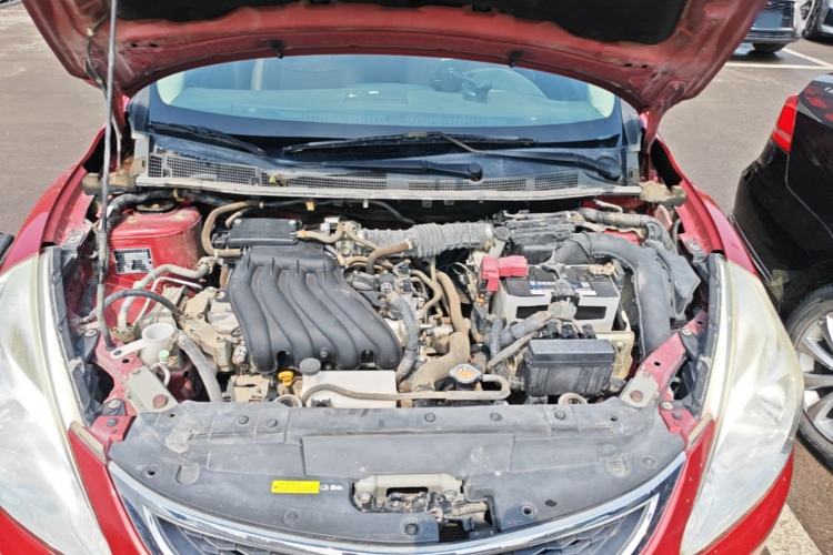 Used Nissan Tiida 2011 1.6L CVT Comfort Model Engine Bay