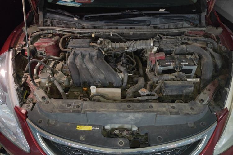 Used Nissan Tiida 2011 1.6L CVT Comfort Model Engine Bay