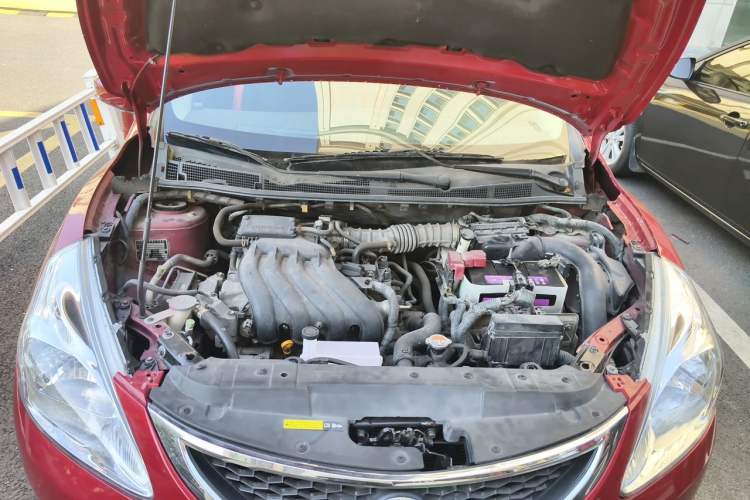 Used Nissan Tiida 2011 1.6L CVT Comfort Model Engine Bay