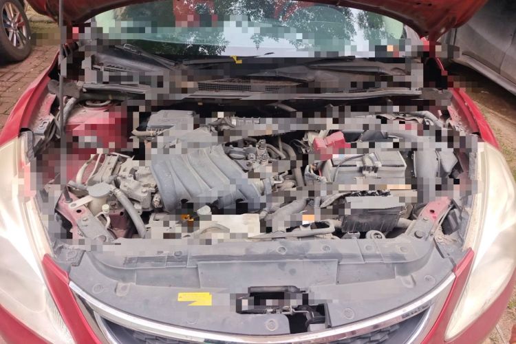 Used Nissan Tiida 2011 1.6L CVT Comfort Model Engine Bay