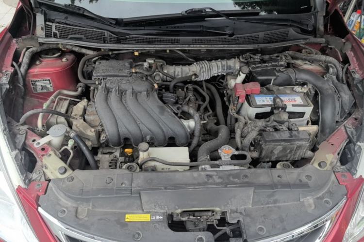 Used Nissan Tiida 2011 1.6L CVT Comfort Model Engine Bay