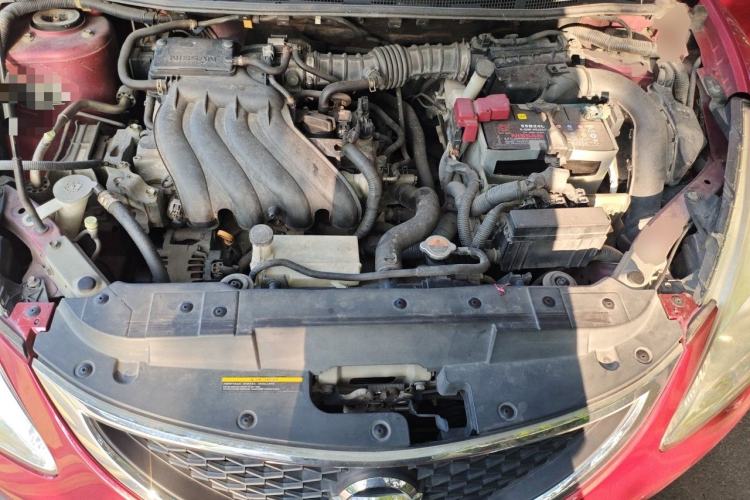 Used Nissan Tiida 2011 1.6L CVT Comfort Model Engine Bay