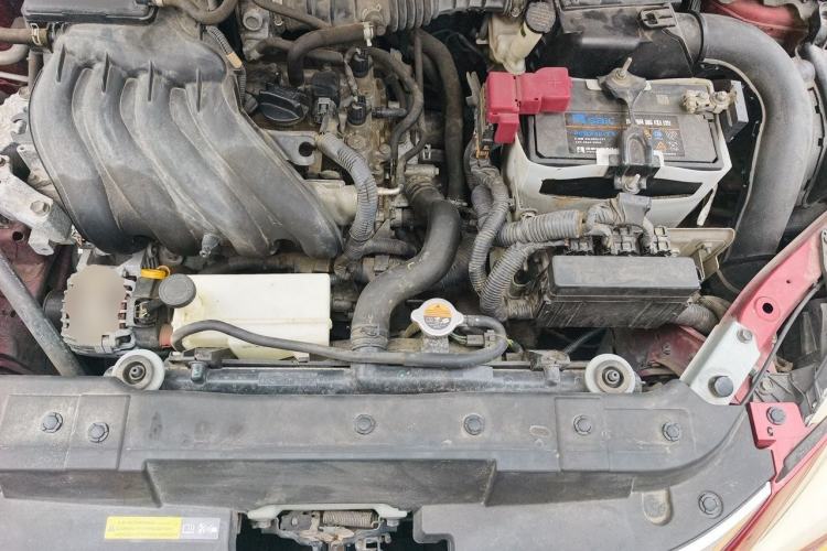 Used Nissan Tiida 2011 1.6L CVT Comfort Model Engine Bay
