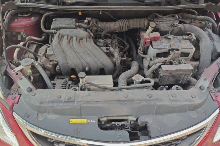 Used Nissan Tiida 2011 1.6L CVT Comfort Model Engine Bay