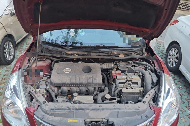 Used Nissan Tiida 2011 1.6L CVT Smart Version Engine Bay