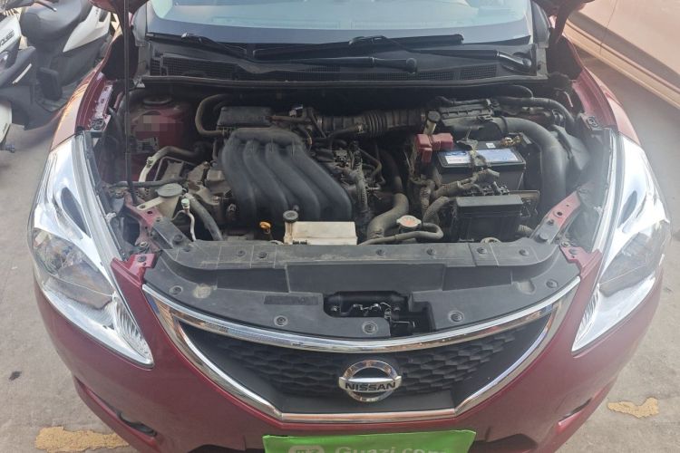 Used Nissan Tiida 2011 1.6L CVT Comfort Model Engine Bay