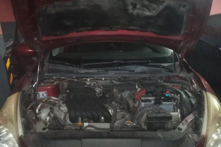 Used Nissan Tiida 2011 1.6L CVT Comfort Model Engine Bay