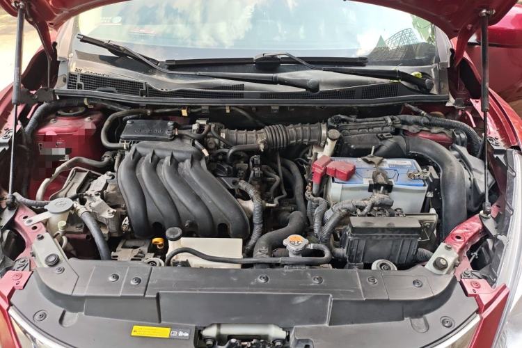Used Nissan Tiida 2011 1.6L CVT Comfort Model Engine Bay