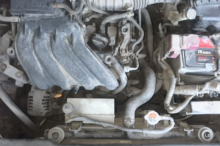 Used Nissan Tiida 2011 1.6L CVT Smart Version Engine Bay