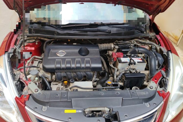 Used Nissan Tiida 2011 1.6L CVT Smart Version Engine Bay
