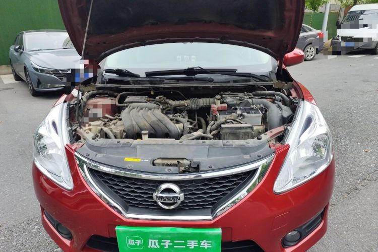 Used Nissan Tiida 2011 1.6L CVT Comfort Model Engine Bay