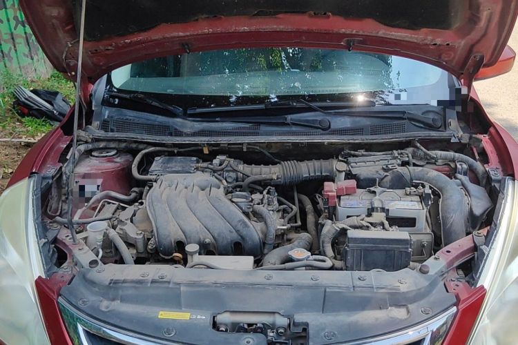 Used Nissan Tiida 2011 1.6L CVT Comfort Model Engine Bay
