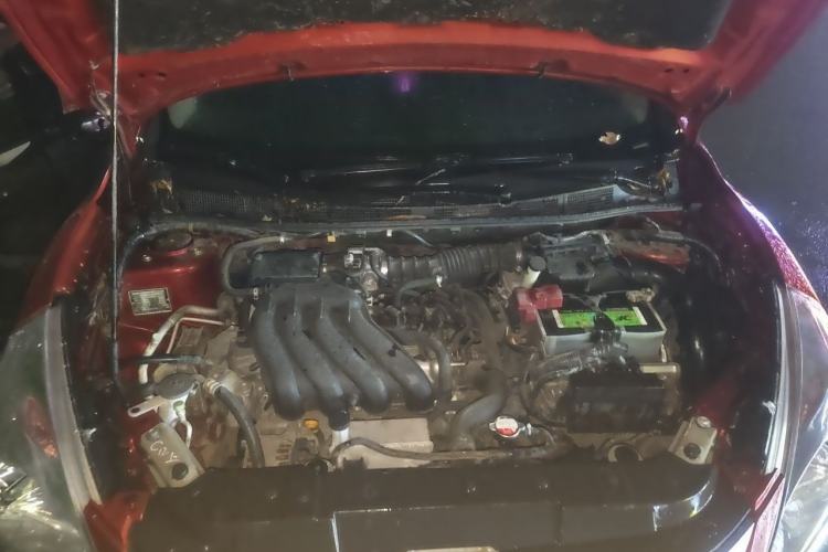 Used Nissan Tiida 2011 1.6L CVT Comfort Model Engine Bay
