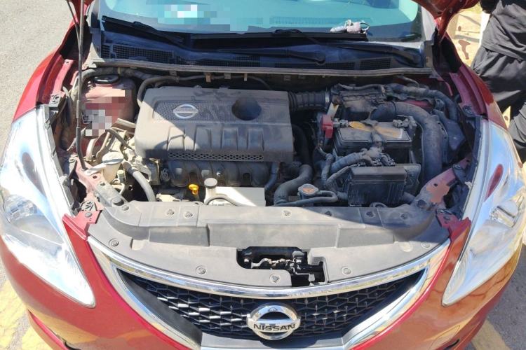 Used Nissan Tiida 2011 1.6L CVT Smart Version Engine Bay