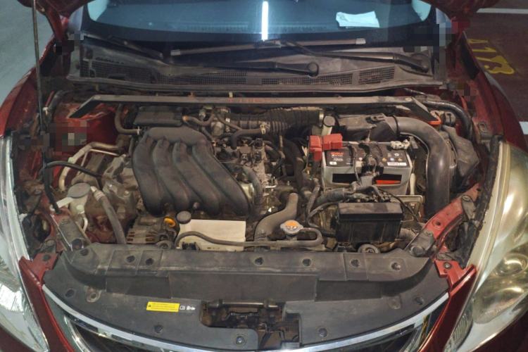 Used Nissan Tiida 2011 1.6L CVT Comfort Model Engine Bay