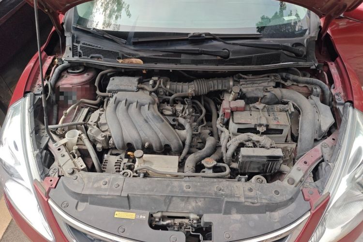 Used Nissan Tiida 2011 1.6L CVT Comfort Model Engine Bay