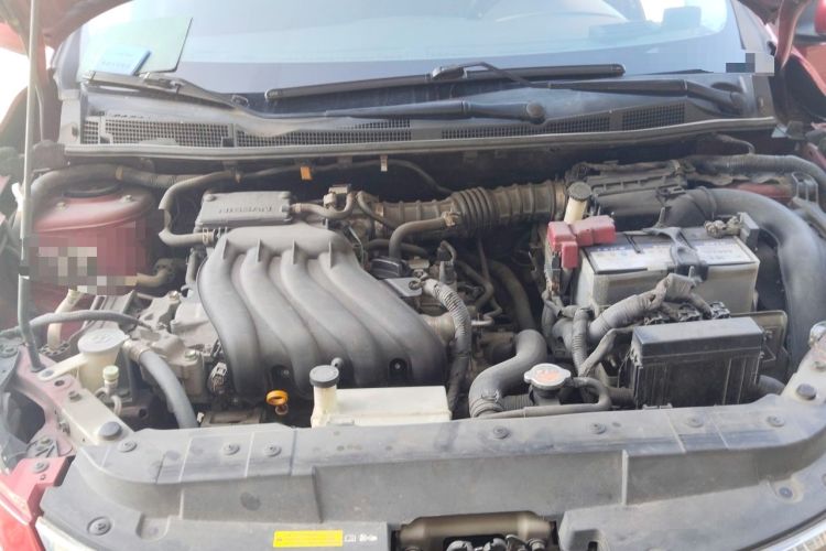 Used Nissan Tiida 2011 1.6L CVT Comfort Model Engine Bay