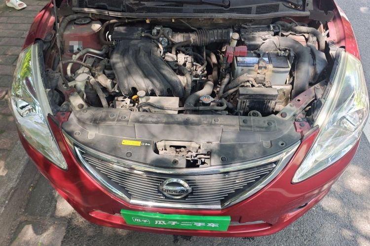 Used Nissan Tiida 2011 1.6L CVT Comfort Model Engine Bay