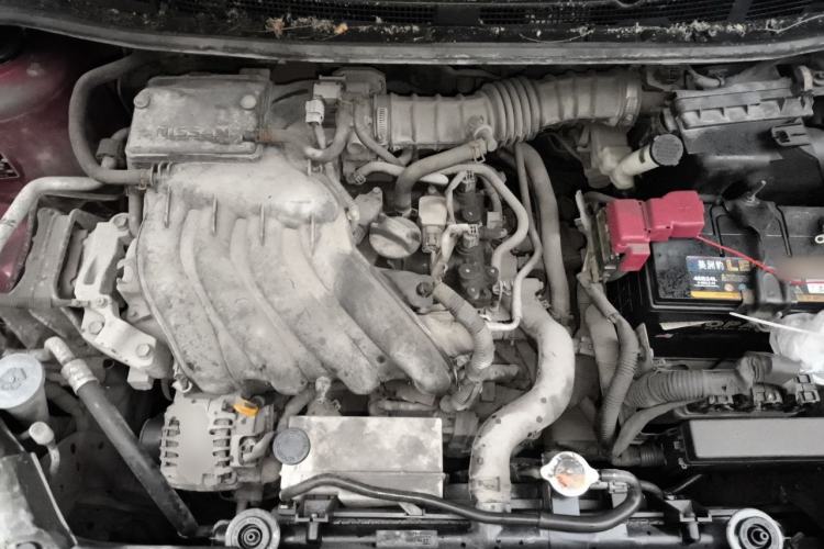 Used Nissan Tiida 2011 1.6L CVT Comfort Model Engine Bay