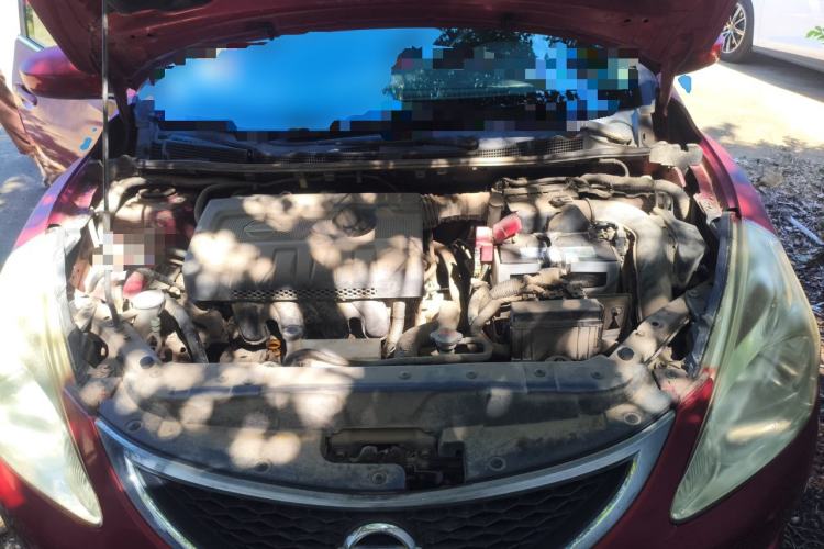 Used Nissan Tiida 2011 1.6L CVT Smart Version Engine Bay