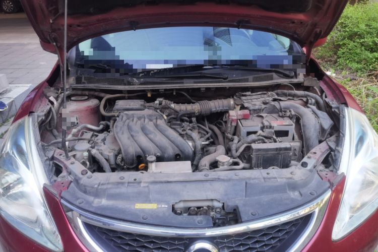 Used Nissan Tiida 2011 1.6L CVT Comfort Model Engine Bay