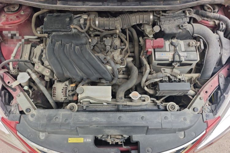 Used Nissan Tiida 2011 1.6L CVT Comfort Model Engine Bay