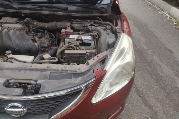 Used Nissan Tiida 2011 1.6L CVT Comfort Model Engine Bay Left