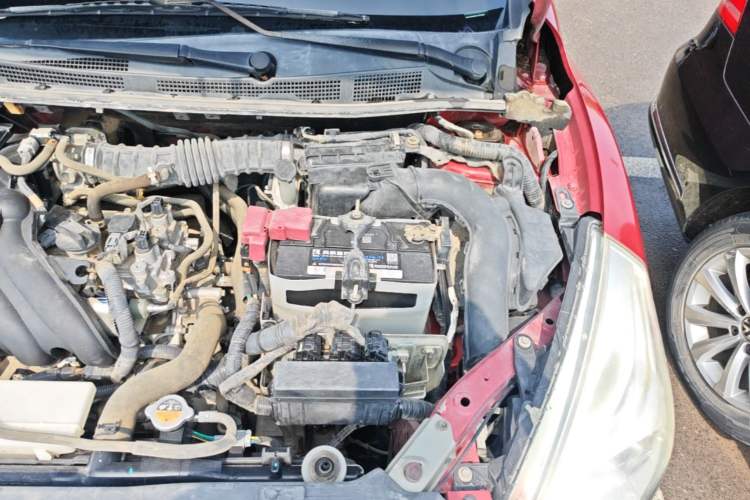 Used Nissan Tiida 2011 1.6L CVT Comfort Model Engine Bay Left