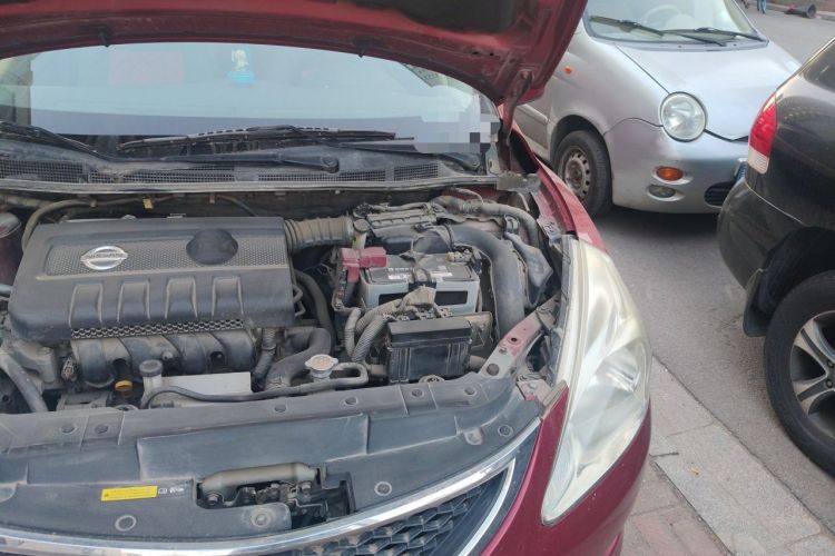 Used Nissan Tiida 2011 1.6L CVT Smart Version Engine Bay Left