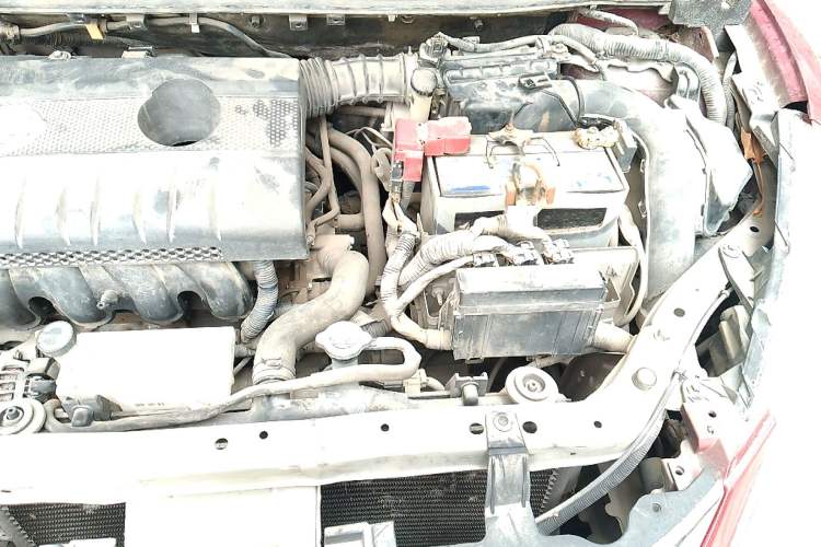 Used Nissan Tiida 2011 1.6L Manual Smart Version Engine Bay Left