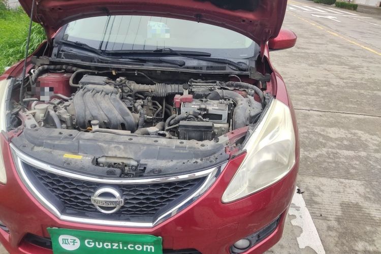 Used Nissan Tiida 2011 1.6L CVT Comfort Model Engine Bay Left