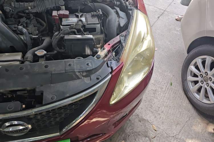 Used Nissan Tiida 2011 1.6L CVT Comfort Model Engine Bay Left