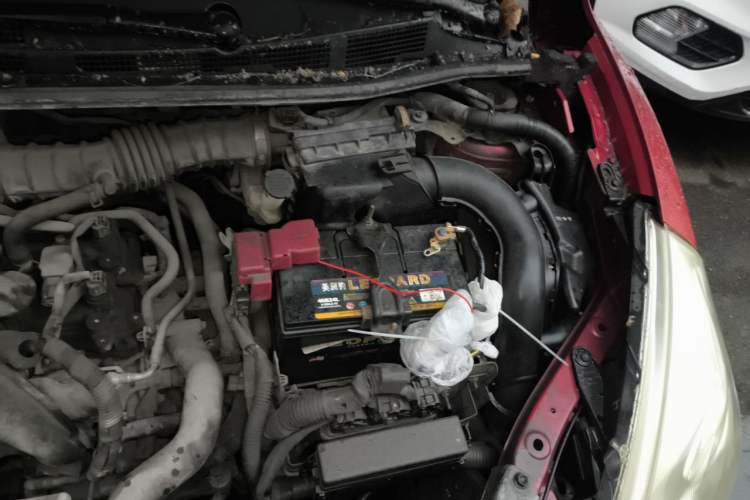 Used Nissan Tiida 2011 1.6L CVT Comfort Model Engine Bay Left