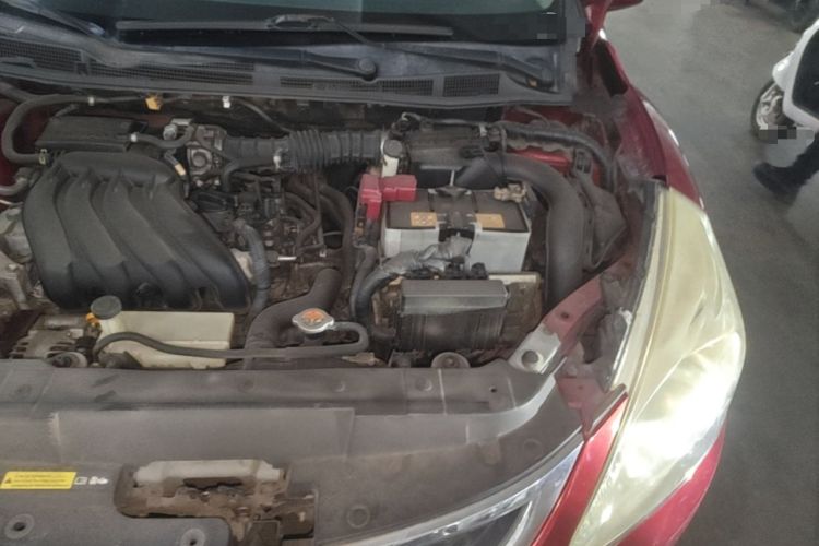 Used Nissan Tiida 2011 1.6L CVT Comfort Model Engine Bay Left